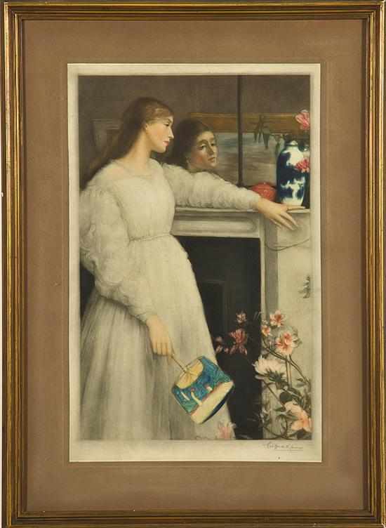 Appraisal: James Abbott McNeill Whistler after Massachusetts - SYMPHONY IN WHITE