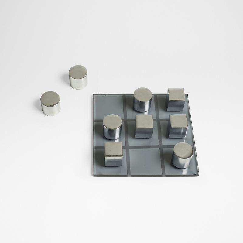 Appraisal: Modern Decorator Tic Tac Toe set Modern Decorator Tic Tac