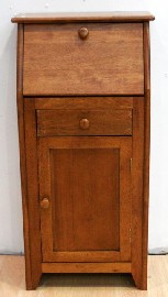 Appraisal: A pine narrow bureau cm wide cm deep cm tall