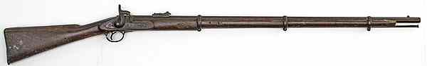 Appraisal: British Enfield Rifled-Musket cal round barrel Lockplate marked Tower and