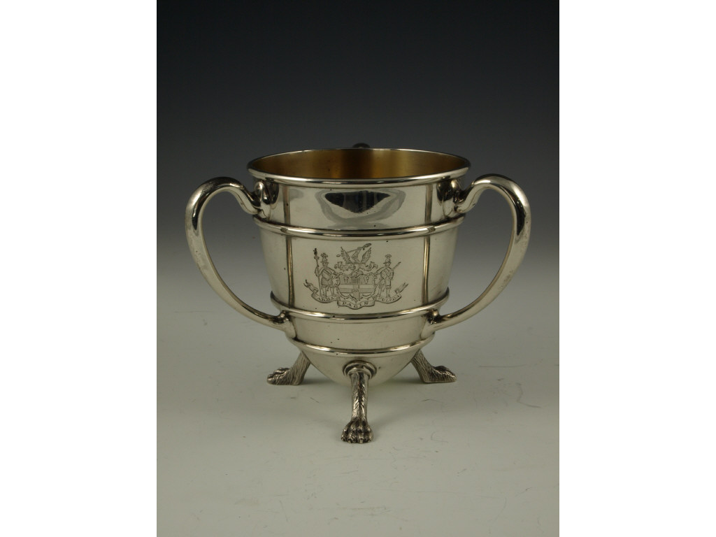 Appraisal: Sterling Silver Tyg by Heath Middleton London hallmarks for sponsor's