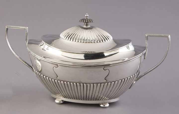 Appraisal: Gorham Sterling Silver Covered Soup Tureen of oval two-handled form