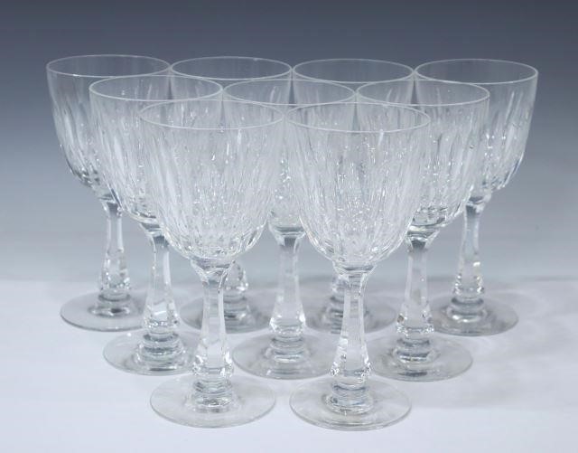 Appraisal: lot of Hawkes cut crystal water goblets in the Eardley