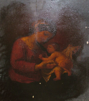 Appraisal: Italian School th Century- The Madonna and Child oil on