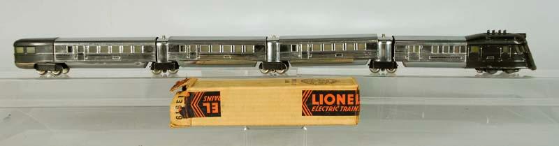 Appraisal: Tinplate Lionel O-Gauge Flying Yankee Train S Description Flying Yankee