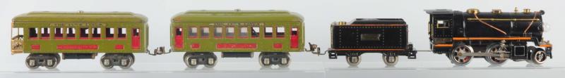 Appraisal: Ives No Transition Passenger Train Set O Gauge pre-war Includes