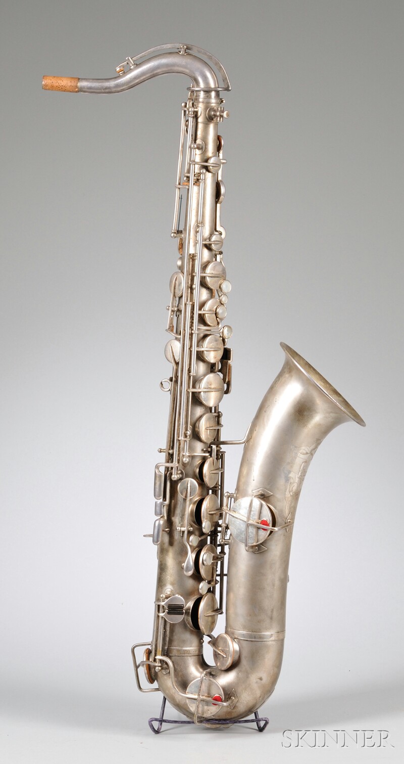 Appraisal: American Tenor Saxophone Buescher Elkhart stamped on the body with