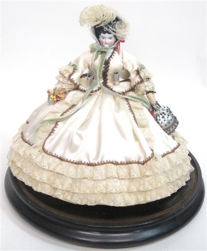 Appraisal: Porcelain doll th century