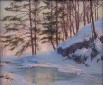 Appraisal: Walter Launt Palmer American - Late Afternoon Oil on canvas