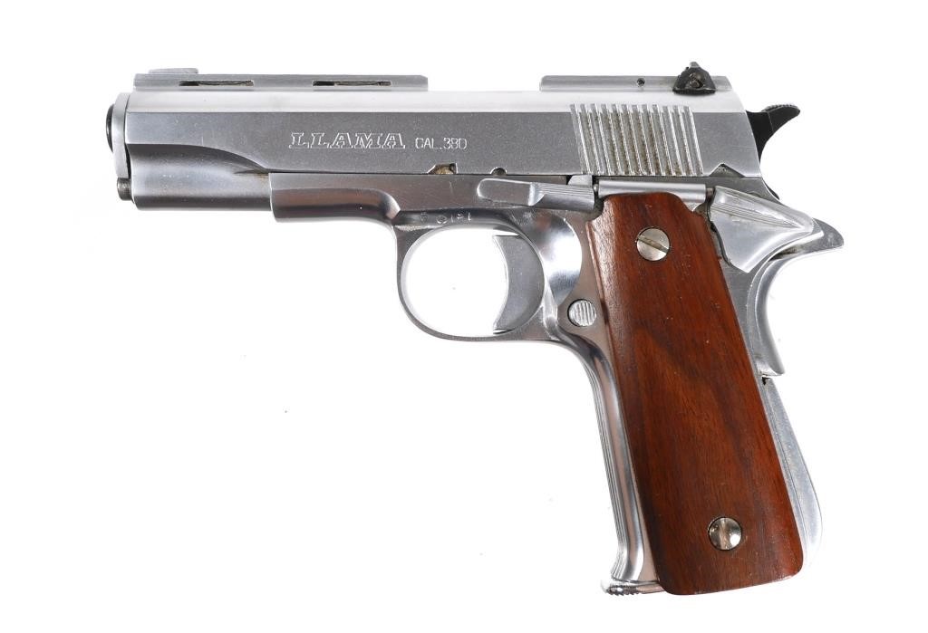 Appraisal: Llama III-A semi automatic pistol Barrel measures Serial Finish has