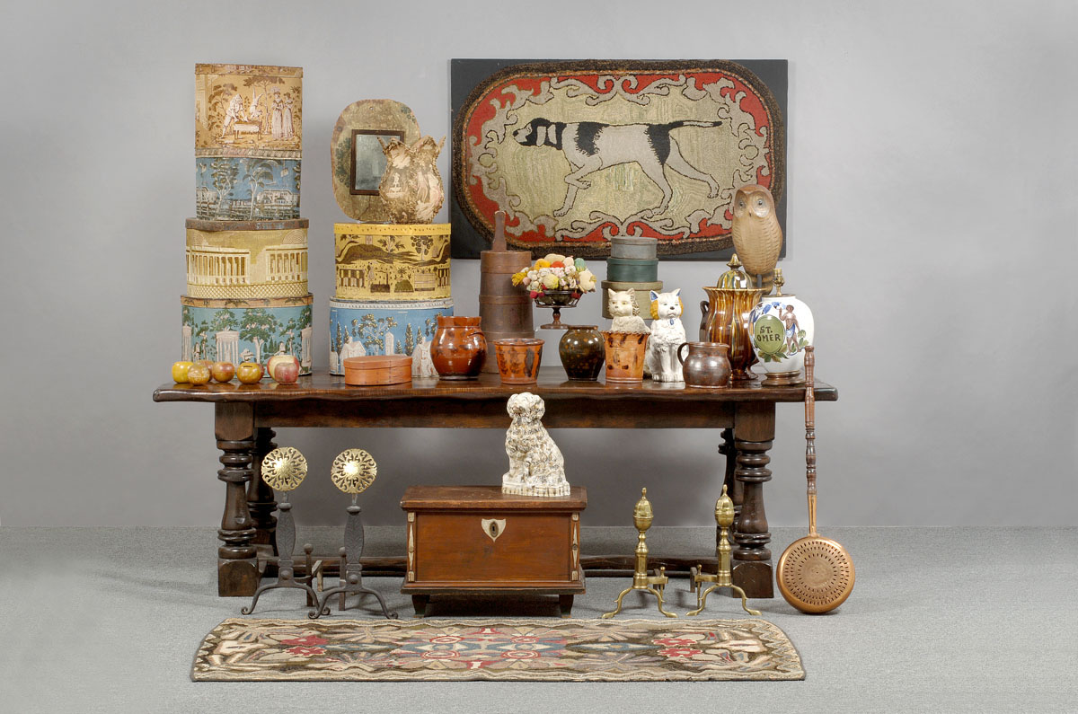 Appraisal: JACOBEAN WALNUT REFECTORY TABLE The rectangular top with breadboard ends