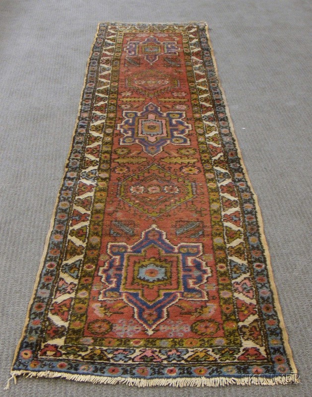 Appraisal: Karadja Runner Northwest Persia th century ft in x ft