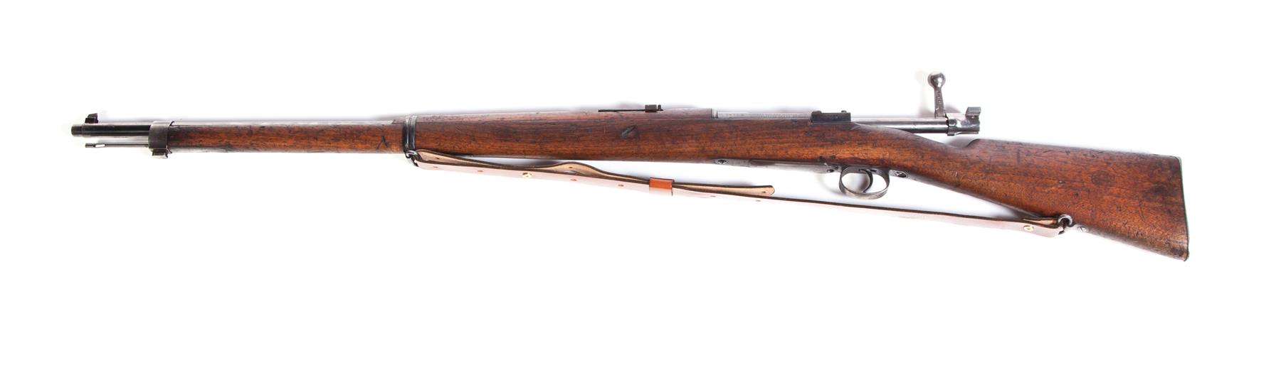 Appraisal: MAUSER X MM MODEL BOLT-ACTION RIFLE Germany ca Hardwood stock