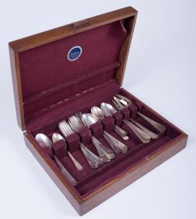 Appraisal: Fairfax Gorham Sterling Flatware Set Includes eleven dinner forks three