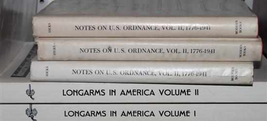 Appraisal: 'Long Arms in America '' Volumes by Weatherly includes three