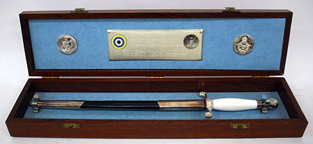 Appraisal: A PRESENTATION RAF CEREMONIAL DIRK by Wilkinsons Sword presented to