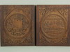 Appraisal: CARVED PANELS - PAIR OF CARVED OAK FURNITURE PANELS -RELIEF