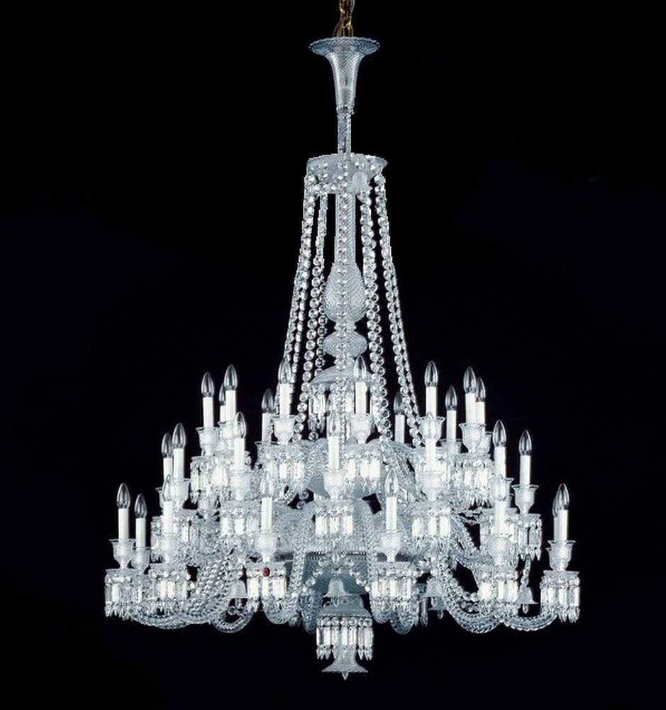 Appraisal: Baccarat Crystal Zenith Thirty-Six Light Chandelier retails new for approximately