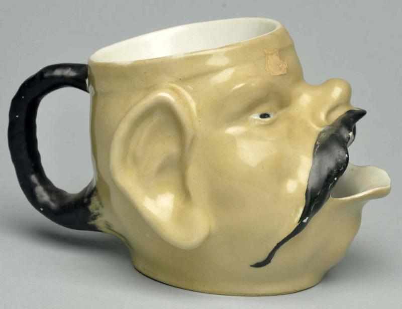 Appraisal: Figural Character Oriental Head Shaving Mug J C Bavaria mark