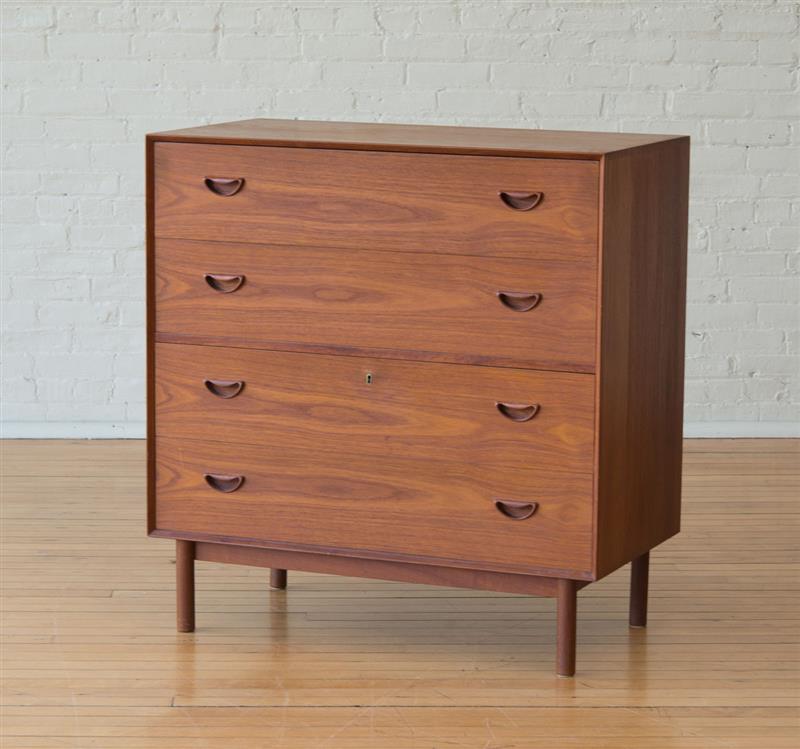 Appraisal: PETER HVIDT AND ORLA MOLEGAARD SOBURG MABLER DENMARK TEAK CHEST