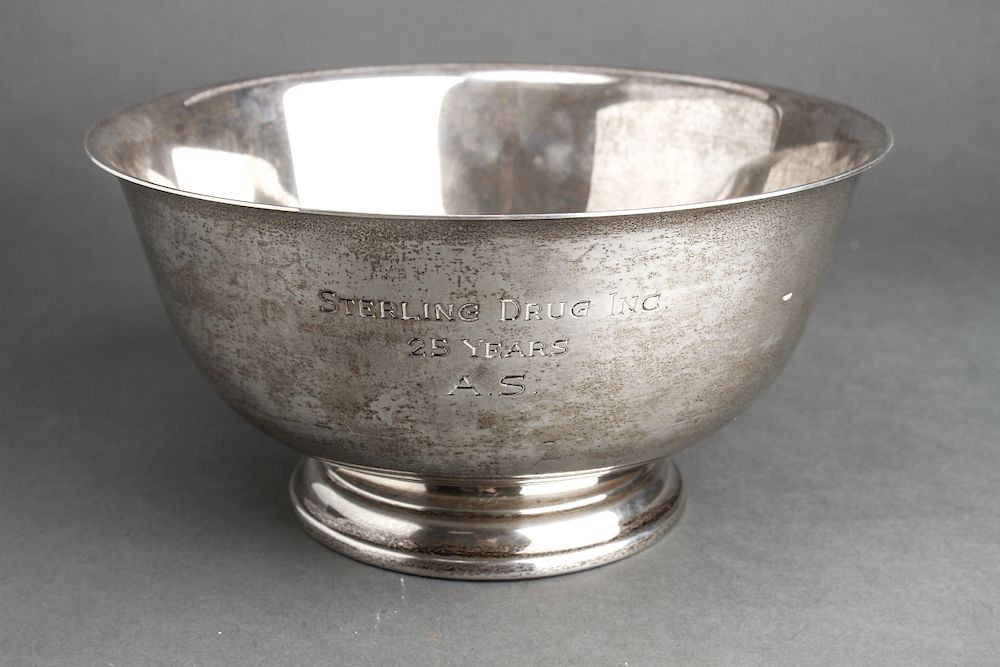 Appraisal: International Sterling Silver Paul Revere Bowl International Sterling Paul Revere