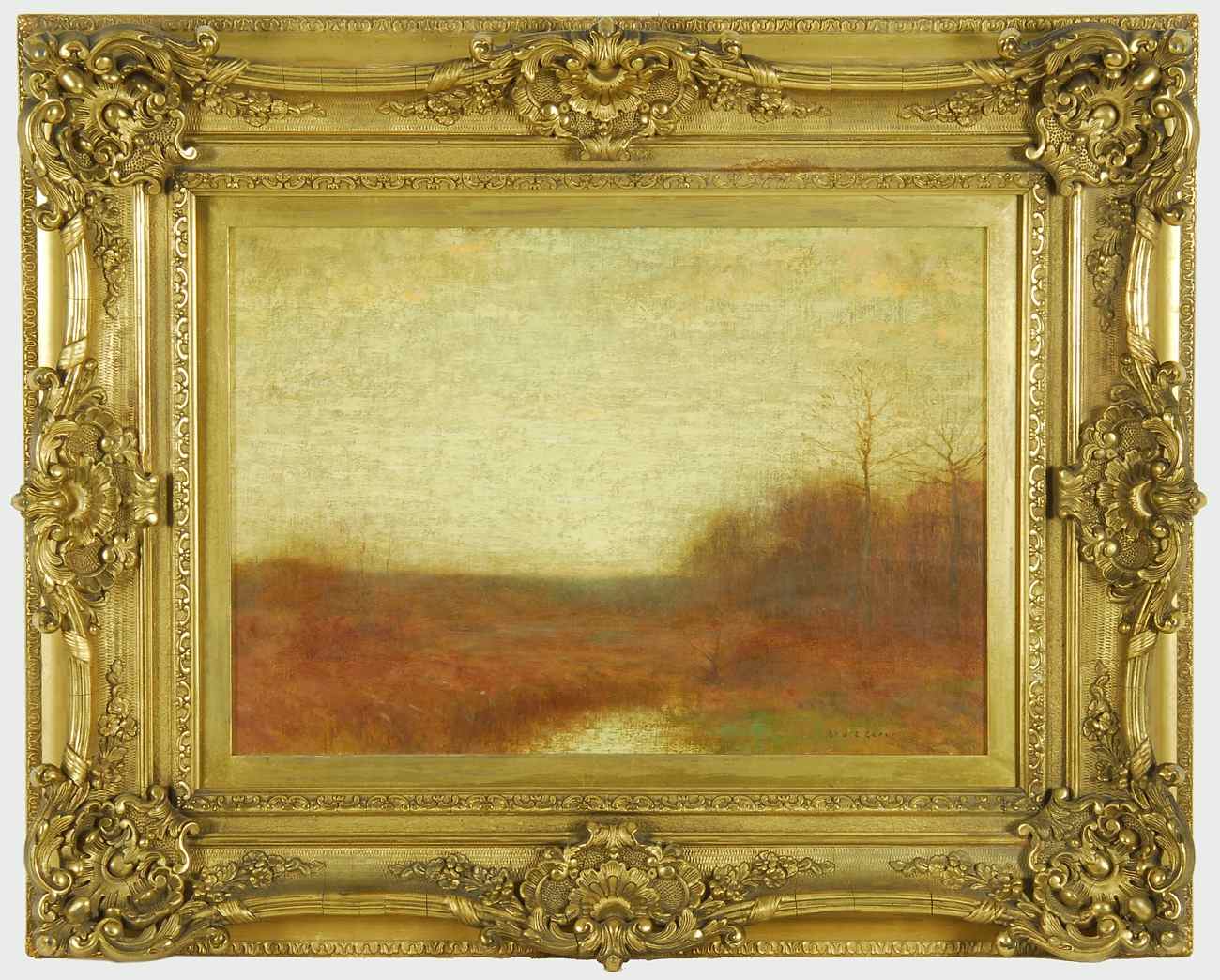 Appraisal: BRUCE CRANEAmerican - November Sunset'' Signed lower right ''Bruce Crane''