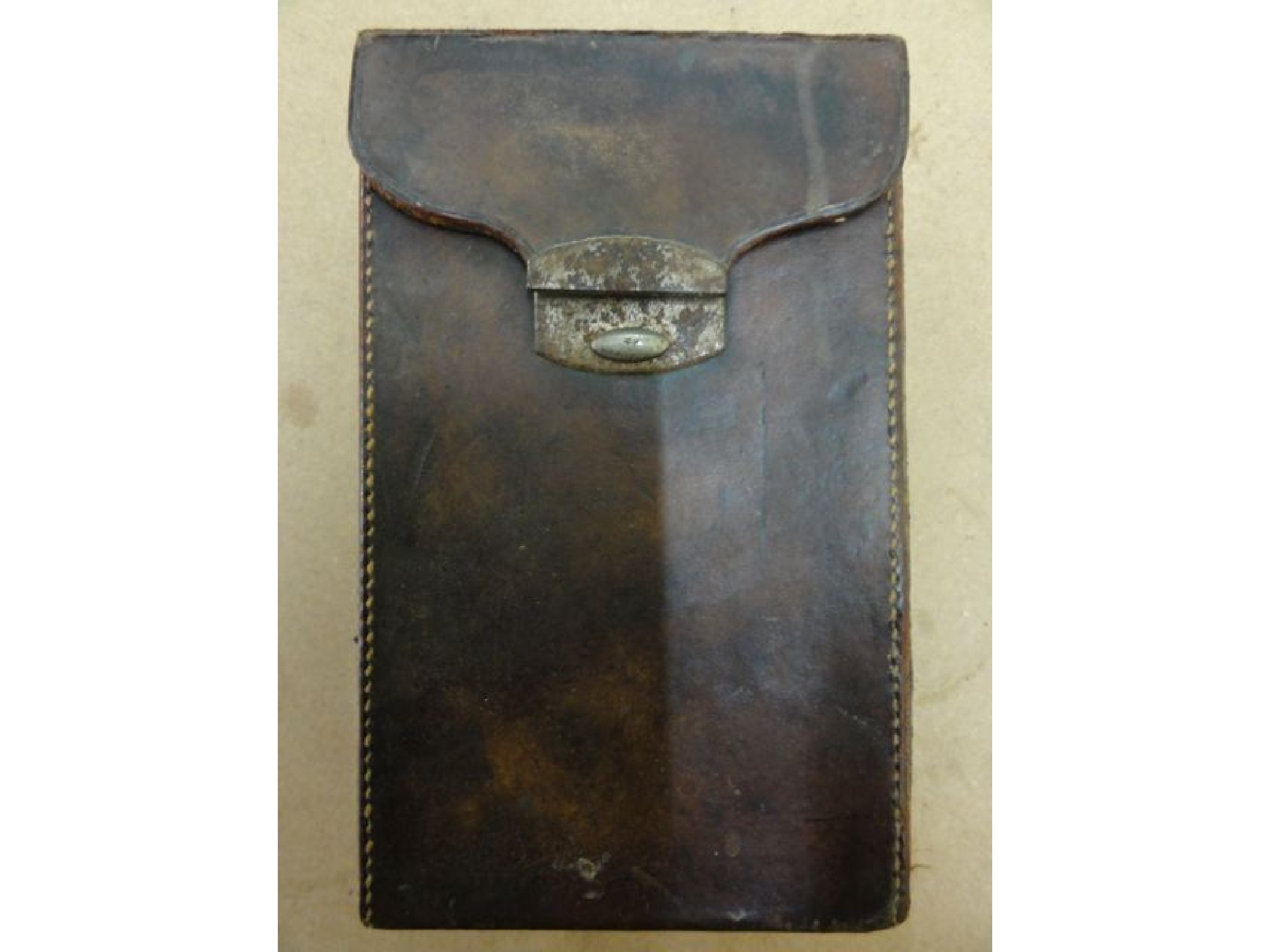 Appraisal: A vintage leather case by Sifton Praed Co Limited of