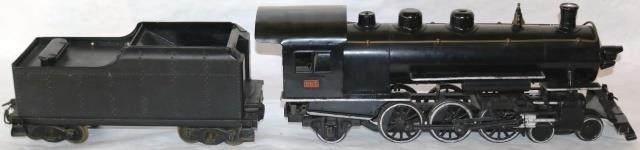 Appraisal: BUDDY L LOCOMOTIVE ENGINE WITH DECALS SLIGHT BEND TO COW-CATCHER