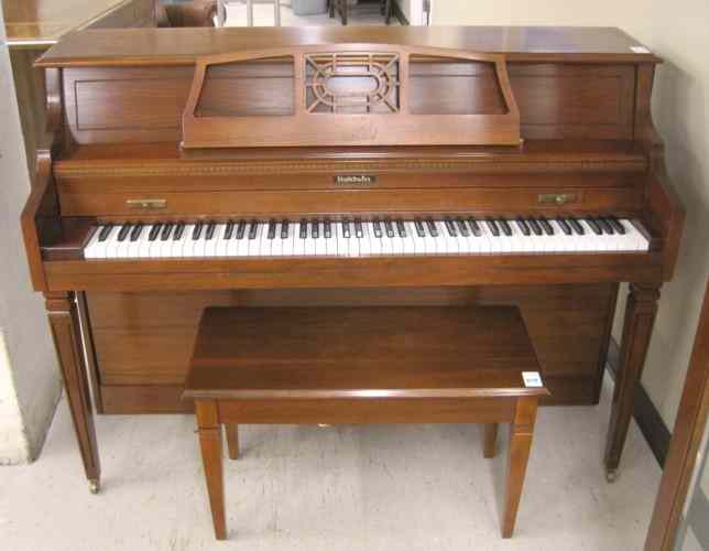 Appraisal: CONSOLE PIANO WITH BENCH Baldwin Piano Organ Co Ohio serial