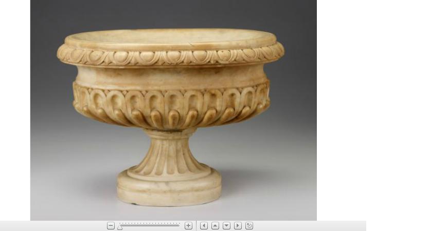 Appraisal: Impressive Italian Grand Tour Sienna marble jardiniere on stand late