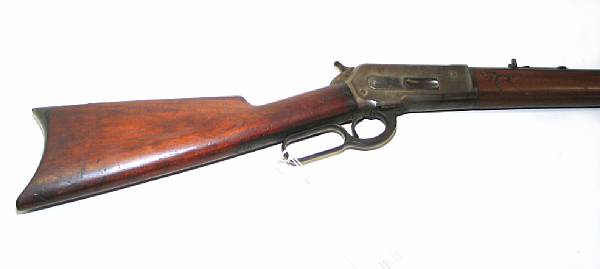 Appraisal: A Winchester Model lever action sporting rifle Serial no for