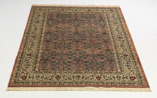 Appraisal: Karastan style carpet with Tabriz design ' x ' Karastan