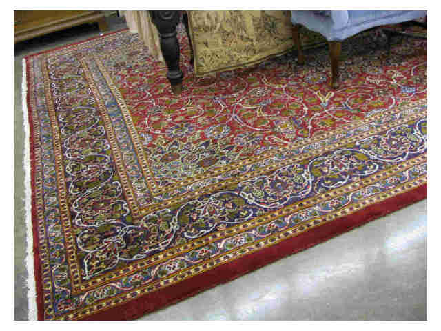 Appraisal: Isfahan oriental rug ' x '