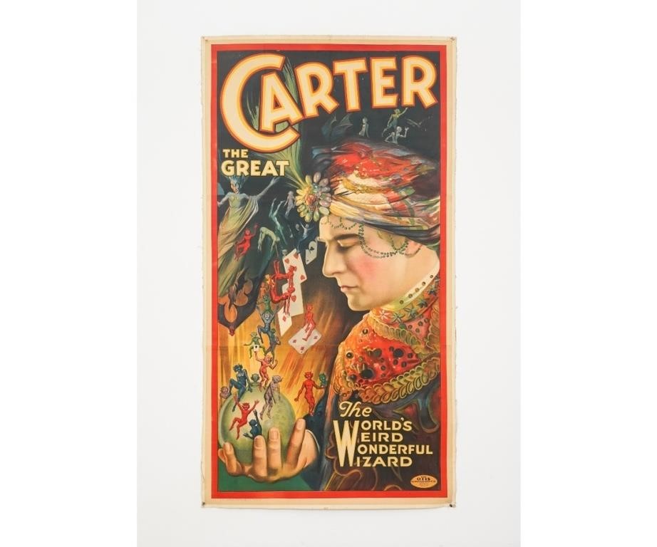 Appraisal: Carter the Great The Worlds Weird Wonderful Wizard' paper movie