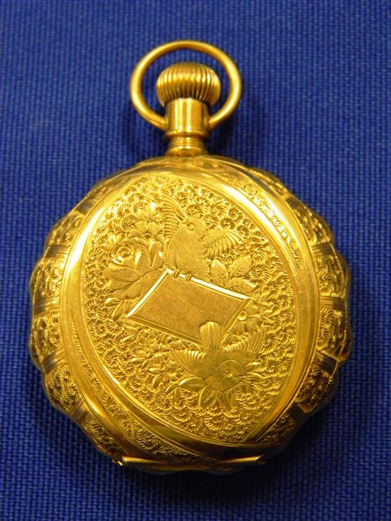 Appraisal: WATCH Elgin Pocket Watch K yellow gold jewel movement Elgin