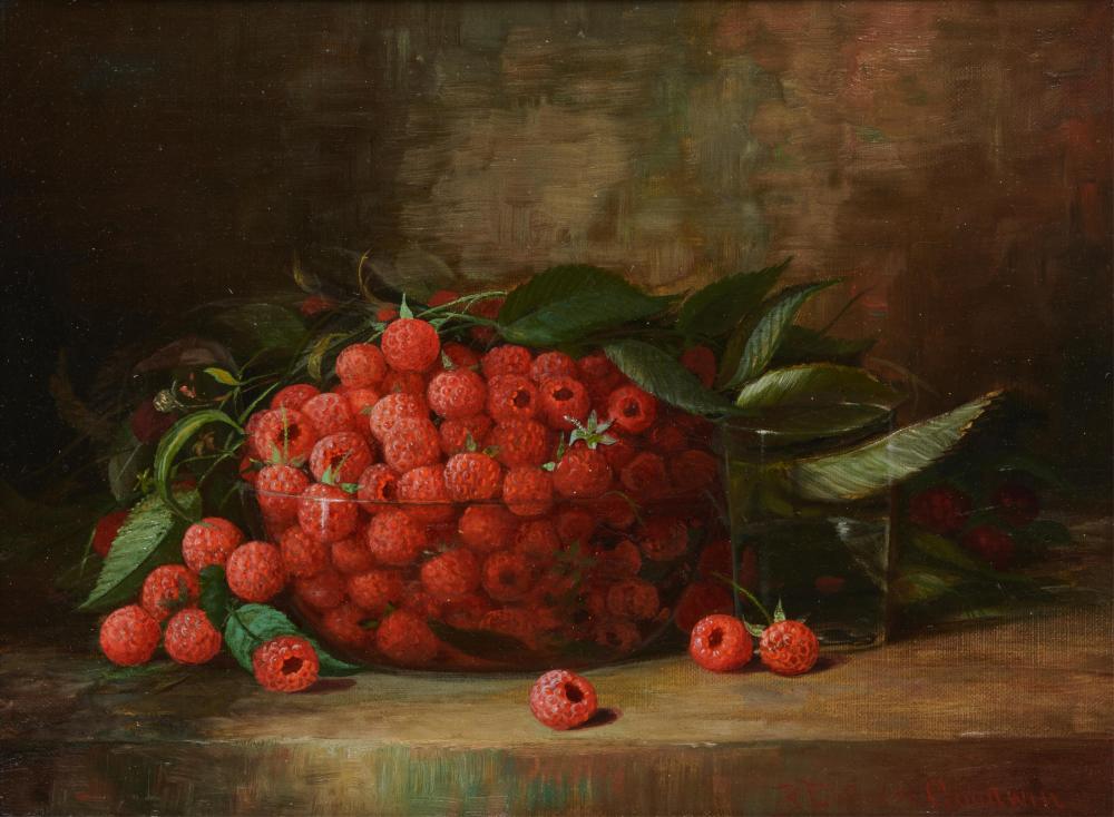 Appraisal: RICHARD LaBARRE GOODWIN American - Still Life with Raspberries in