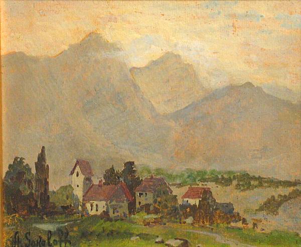 Appraisal: Anatolio Sokoloff Russian - Feldkirch signed 'A Sokoloff' lower left