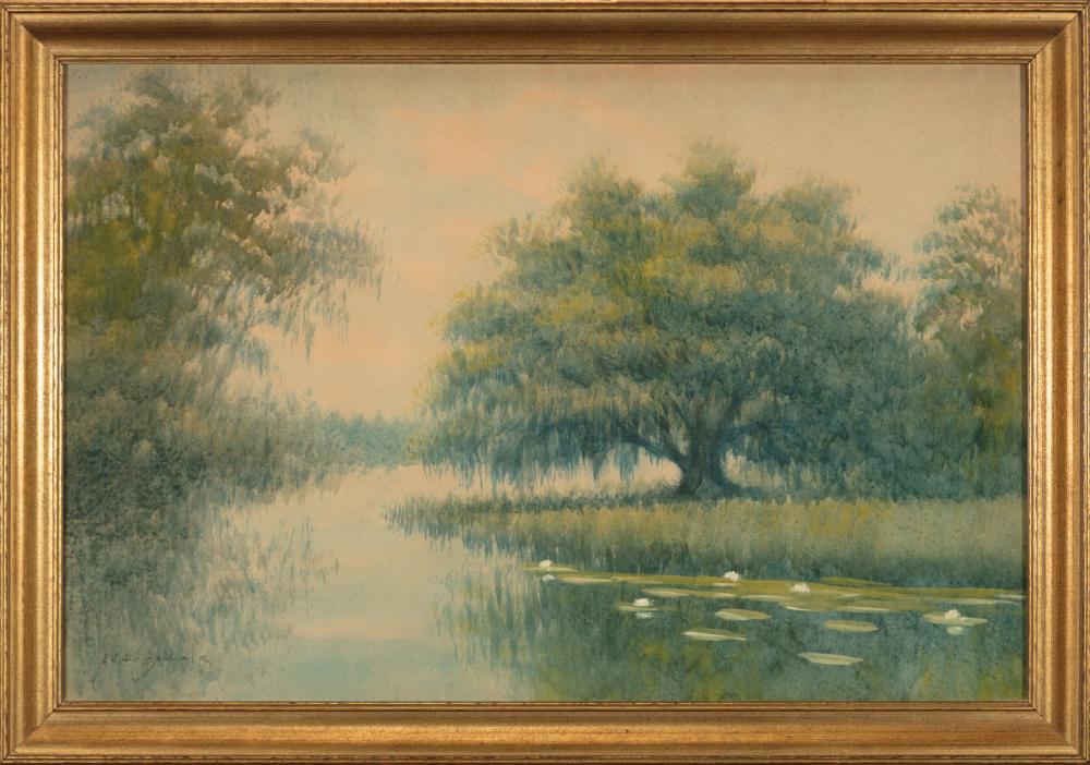 Appraisal: Alexander John Drysdale American New Orleans - Bayou Scene with