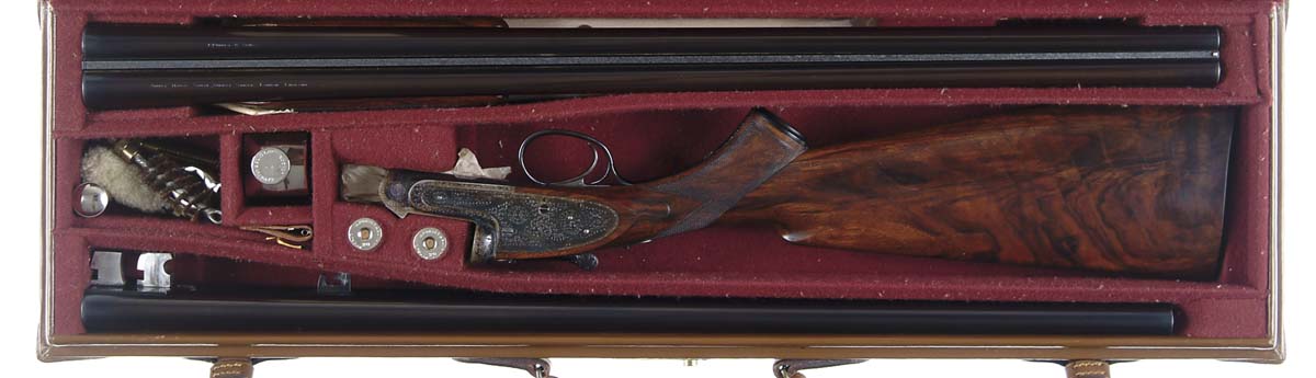 Appraisal: SCARCE CASED PURDEY DBL BBL SHOTGUN -BBL SET Cal ga