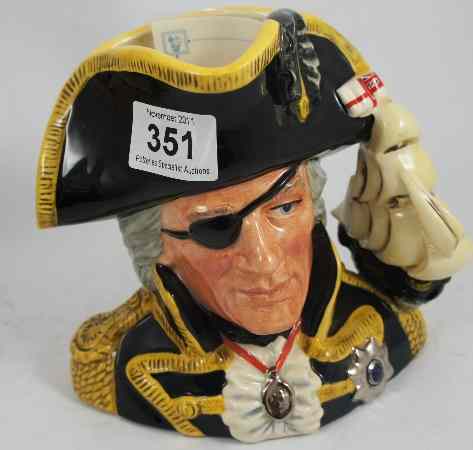 Appraisal: Royal Doulton Large Character Jugs Vice Admiral Lord Nelson D