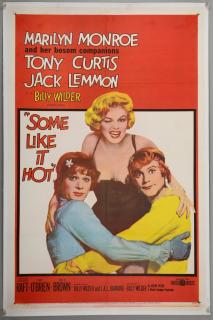 Appraisal: Some Like It Hot One Sheet film poster starring Marilyn