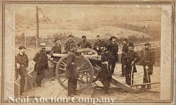 Appraisal: A Carte-de-Visite Photograph of General William Tecumseh Sherman - at