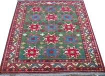 Appraisal: A Kazak Rug circa late th Century Bold rug features