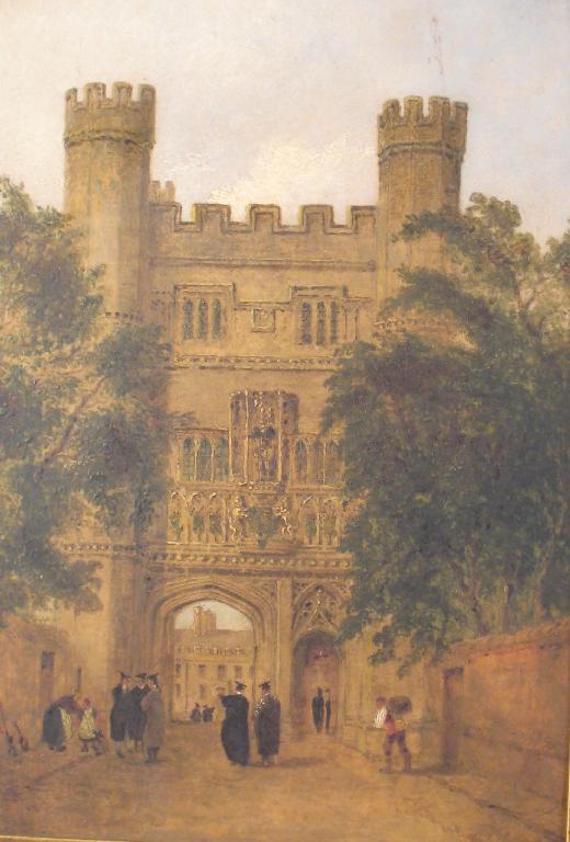 Appraisal: JOSEPH MURRAY INCE - Trinity Gate Cambridge signed and dated