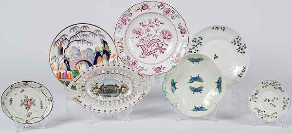 Appraisal: Assorted Porcelain Tablewares th century an assembled group of seven