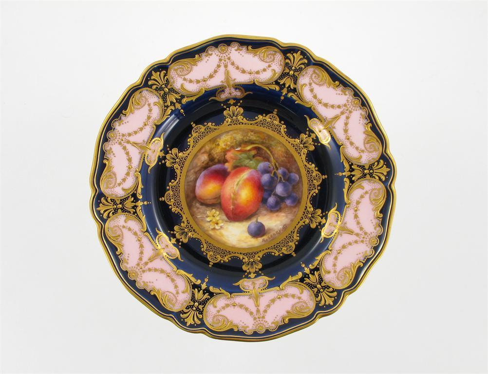 Appraisal: A Royal Worcester plate