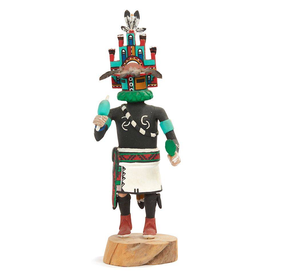 Appraisal: Hopi Hemis Kachina Jemez Grover Outah Hopi Hemis Kachina Jemez