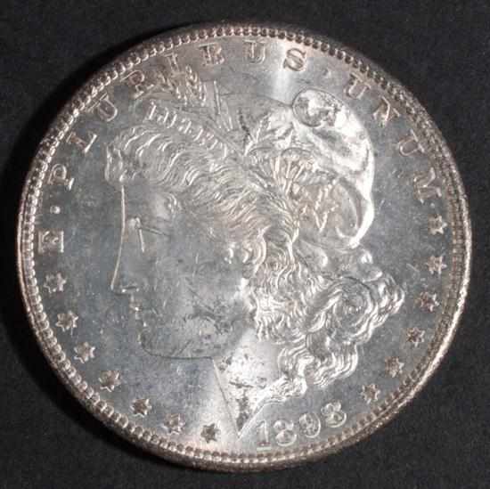 Appraisal: United States Morgan type silver dollar -S MS- Estimate -