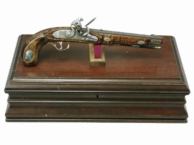 Appraisal: Andrew Jackson commemorative Kentucky pistol finely made and cased German