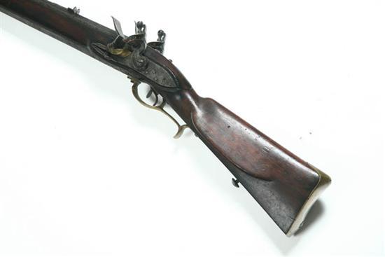 Appraisal: FLINTLOCK OVER UNDER HUNTING RIFLE European th century Signed P